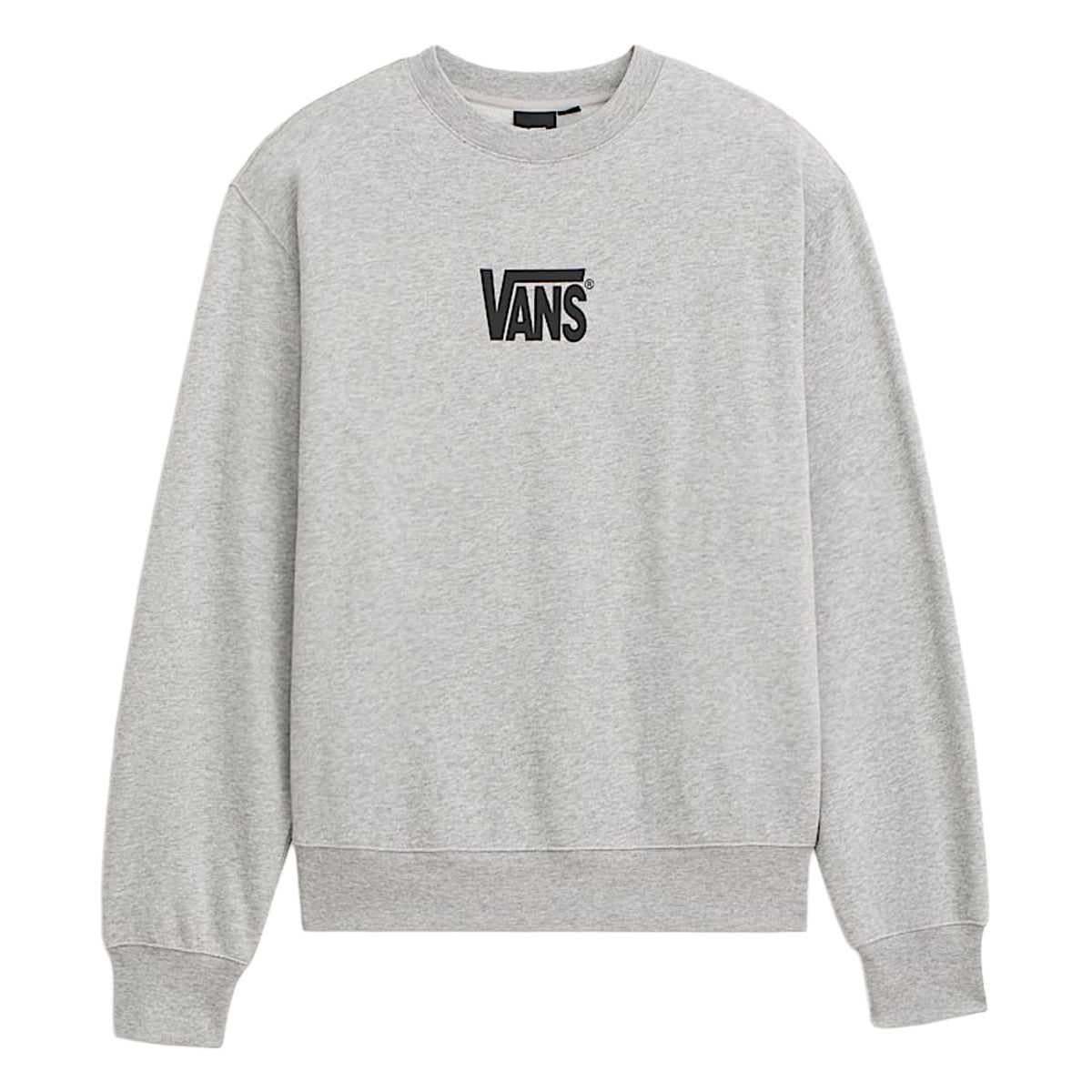 Vans Stretch Logo Crew Sweatshirt - Cement Heather