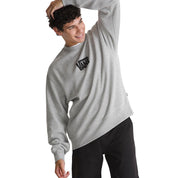 Vans Stretch Logo Crew Sweatshirt - Cement Heather