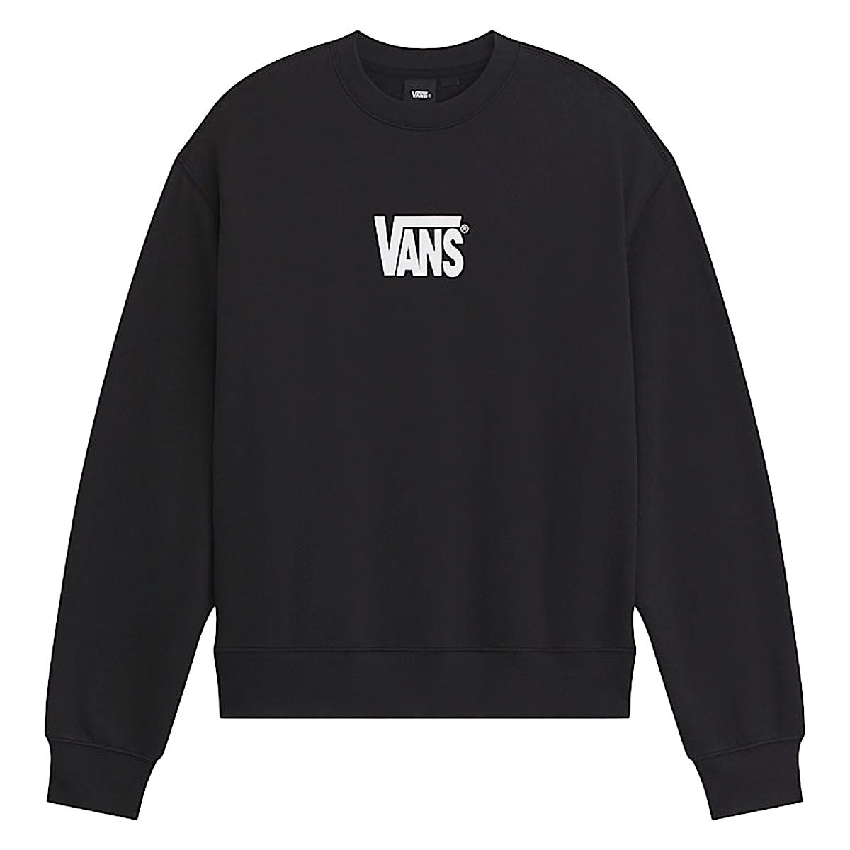 Vans Stretch Logo Crew Sweatshirt - Black/White