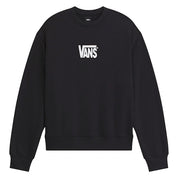 Vans Stretch Logo Crew Sweatshirt - Black/White