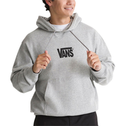 Vans Stretch Logo Hoodie - Cement Heather