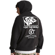 Vans Stacked Hi Hoodie - Black/White