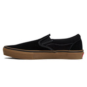 Vans Skate Slip-On Shoes - Black/Gum/White