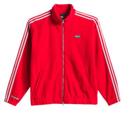 Adidas Kogan Track Jacket - Better Scarlet/Light Solid Grey