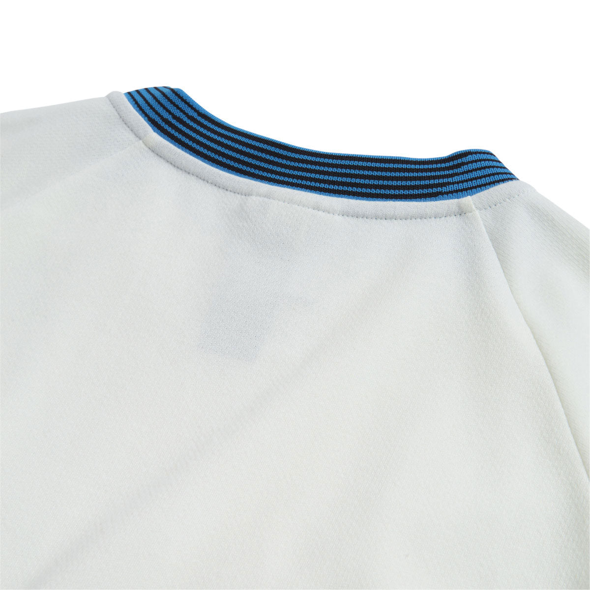 Adidas Skate Form Long Sleeve T-Shirt - Core White/Lucid Ray Blue