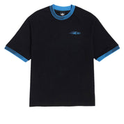 Adidas Skate Form T-Shirt - Black/Lucid Ray Blue