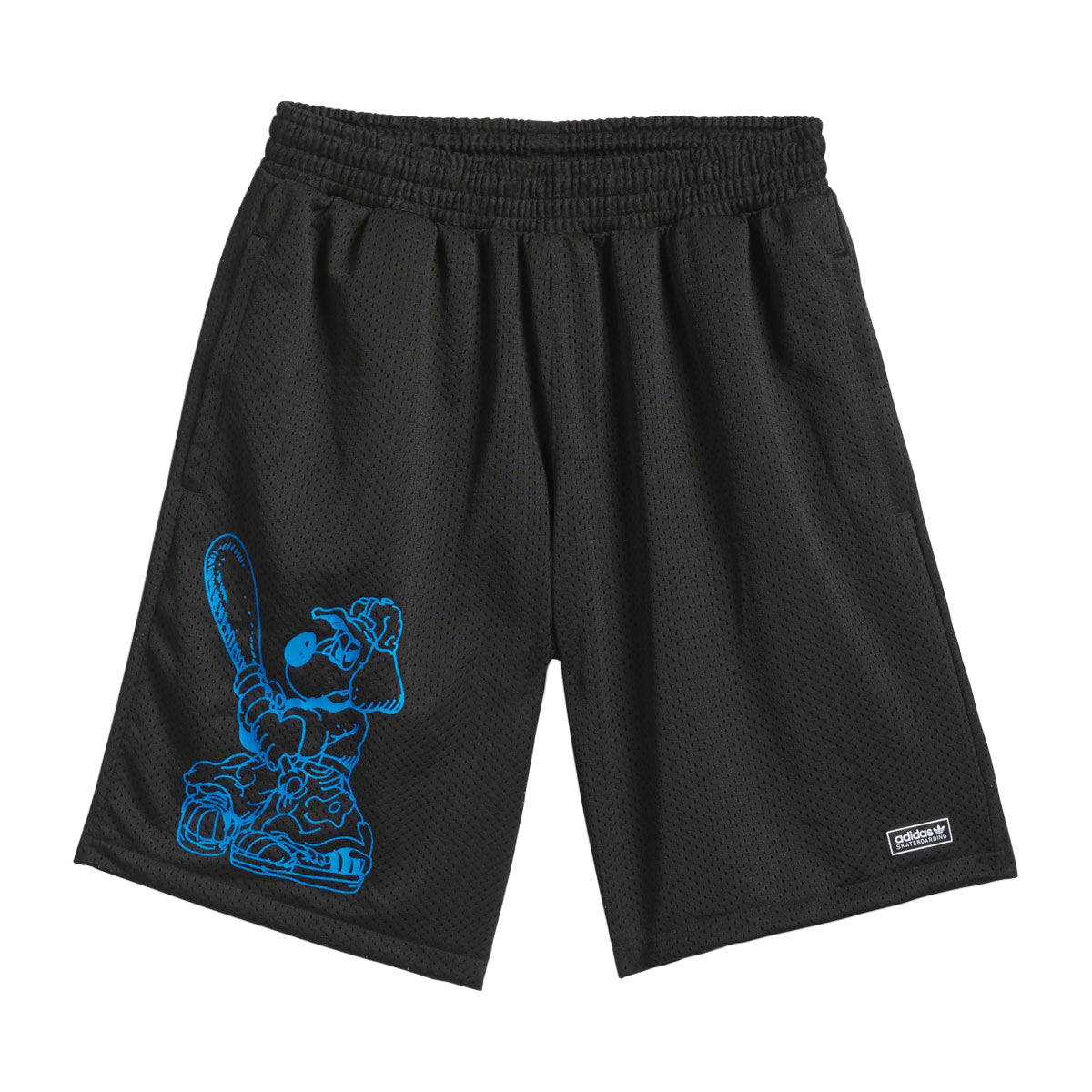 Adidas Kogan Shorts - Black/Lucid Ray Blue