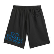 Adidas Kogan Shorts - Black/Lucid Ray Blue