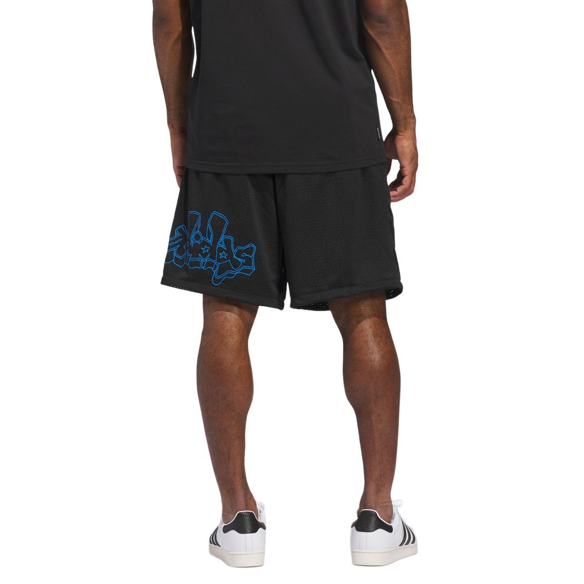 Adidas Kogan Shorts - Black/Lucid Ray Blue