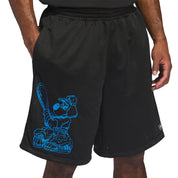 Adidas Kogan Shorts - Black/Lucid Ray Blue