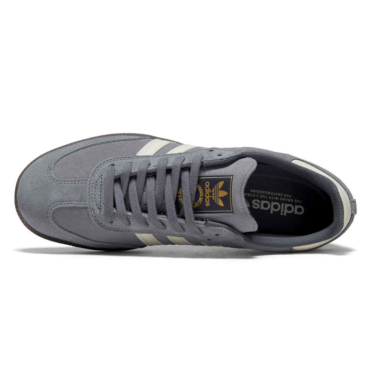 Adidas Samba ADV Shoes - Grey/Cream White/Grey