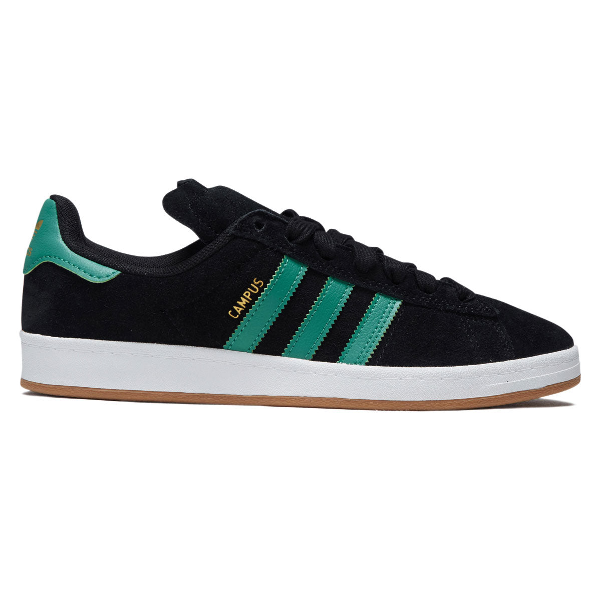 Adidas Campus 90s ADV Shoes - Core Black/Court Green/Ftwr White