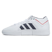 Adidas Tyshawn Shoes - Ftwr White/Aurora Onix/Collegiate Red