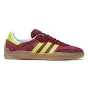 Adidas Puig Samba Shoes - Maroon/Semi Solar Yellow/Shadow Red