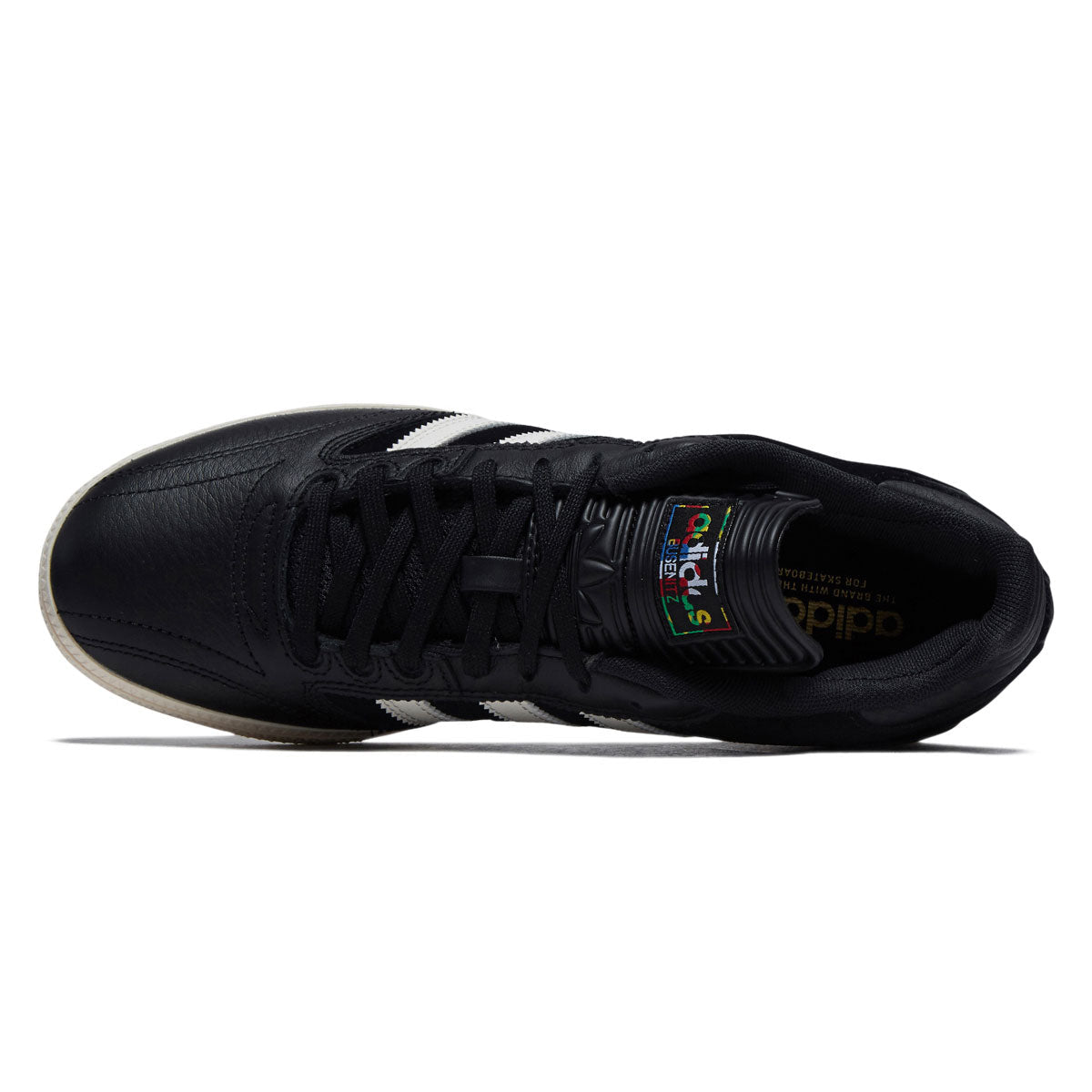 Adidas Busenitz Shoes - Core Black/Chalk White/Gold Metallic