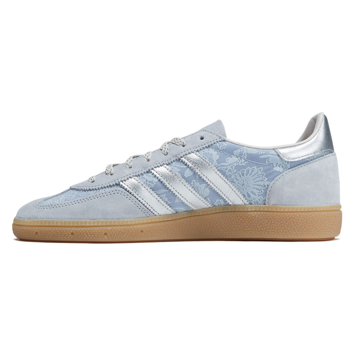 Adidas Womens Handball Spezial Shoes - Crystal Sky/Silver Metallic/Chalk White