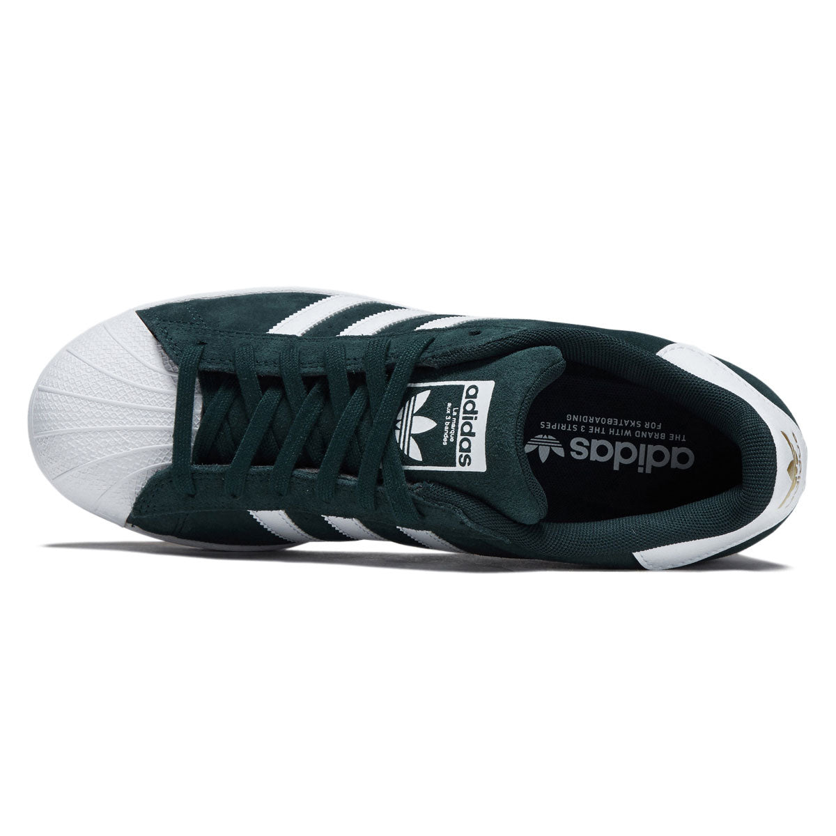 Adidas Superstar ADV Shoes - Aurora Ivy/Ftwr White/Gold Metallic