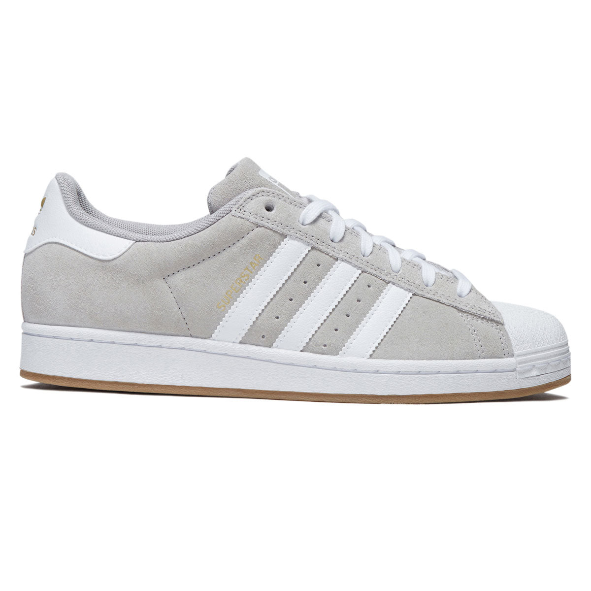 Adidas Superstar ADV Shoes - Clear Granite/Ftwr White/Gold Metallic