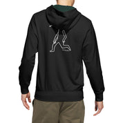 Adidas Gonz Head Hoodie - Black/Aurora Ivy