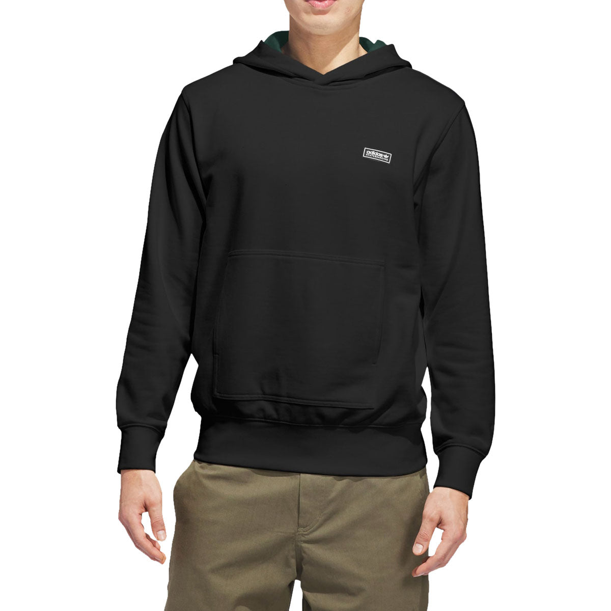 Adidas Gonz Head Hoodie - Black/Aurora Ivy