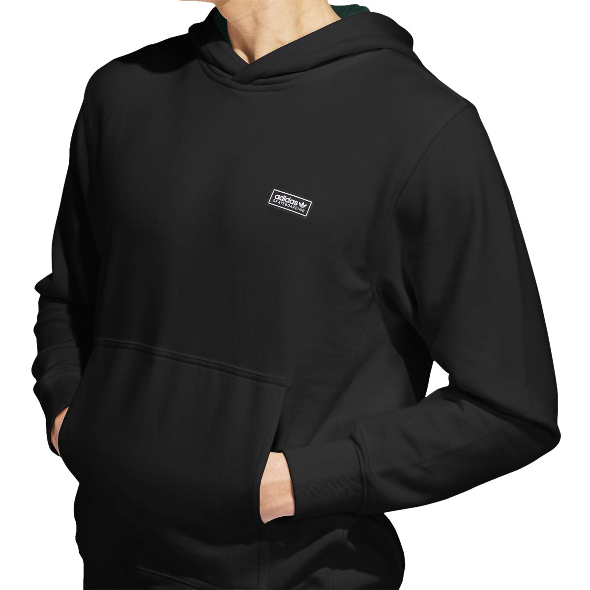Adidas Gonz Head Hoodie - Black/Aurora Ivy