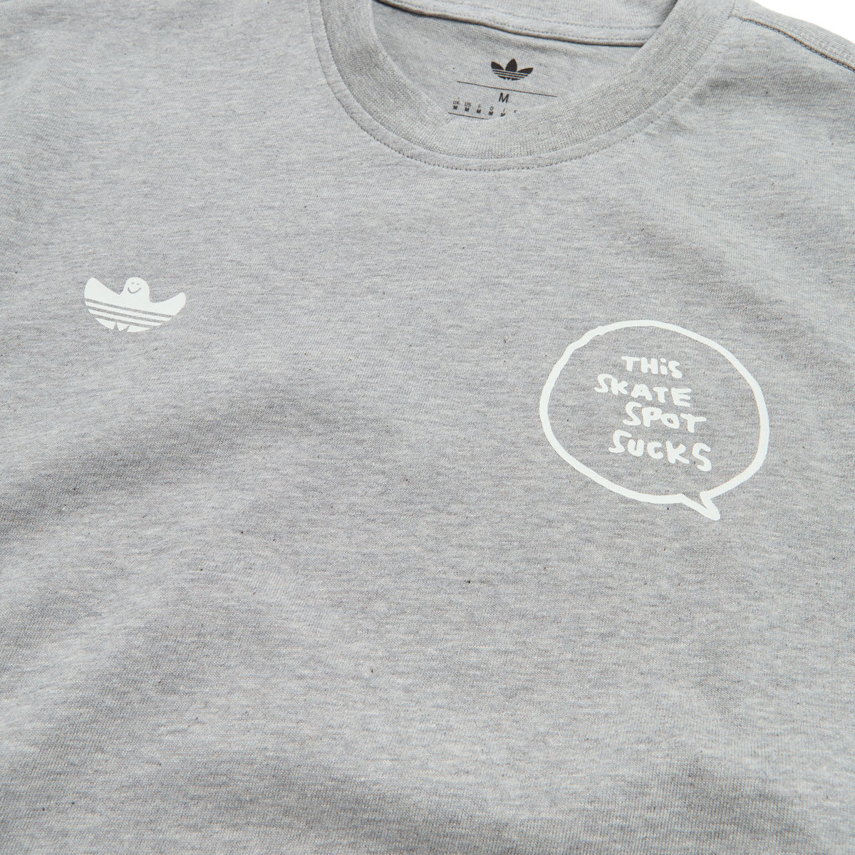 Adidas Gonz Spot T-Shirt - Medium Grey Heather