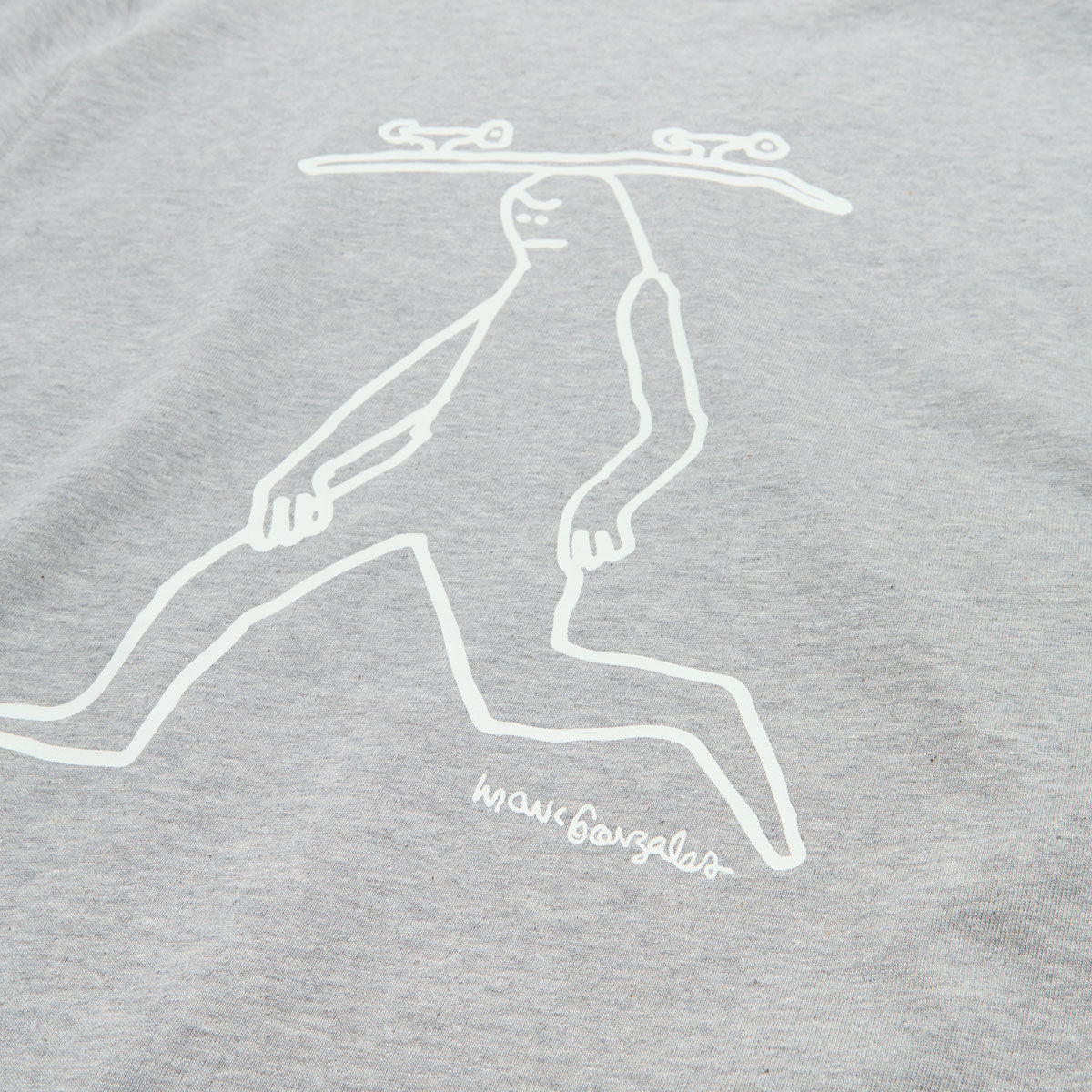 Adidas Gonz Spot T-Shirt - Medium Grey Heather