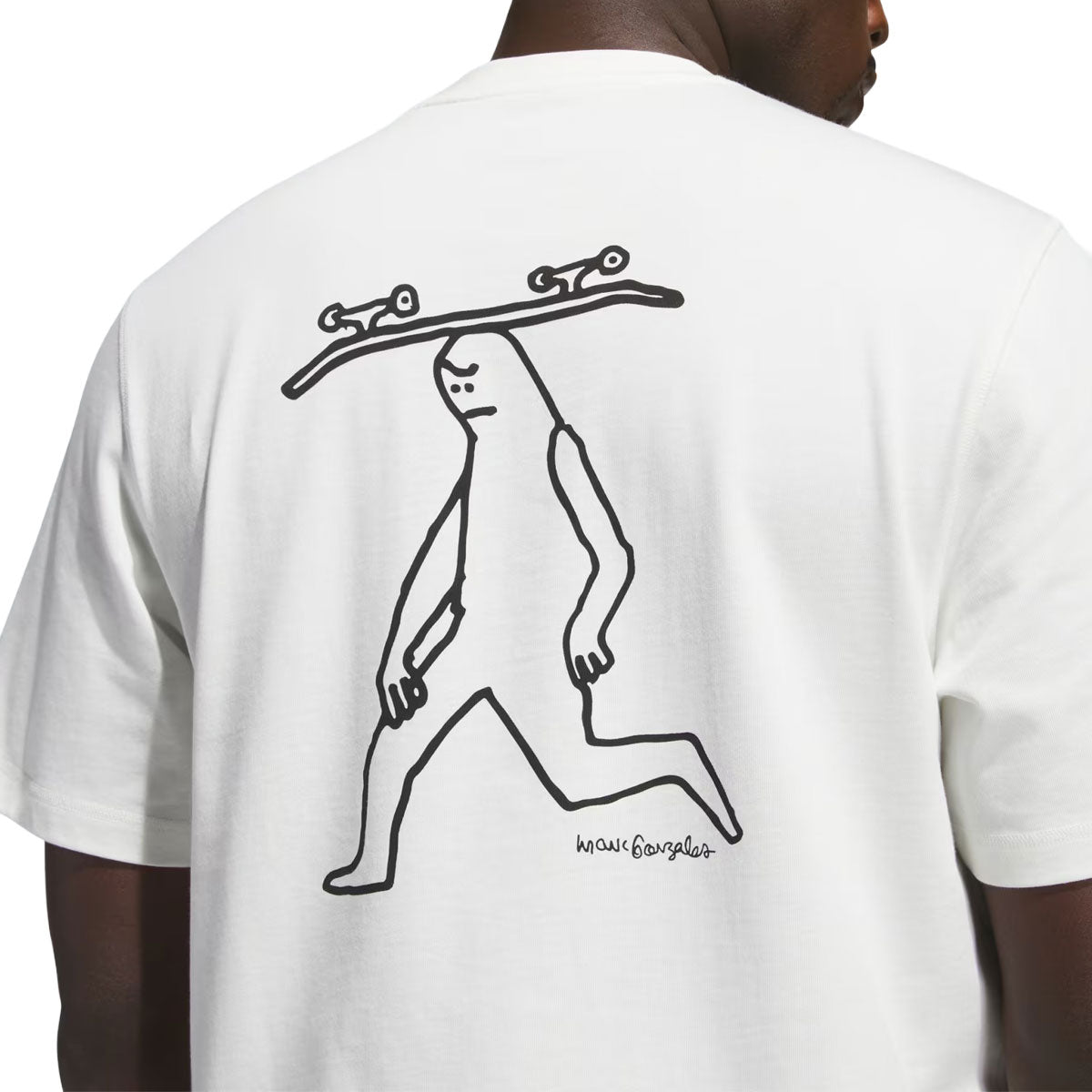 Adidas Gonz Spot T-Shirt - Core White