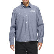 Adidas Gonz Long Sleeve Shirt - Aurora Ivy/White