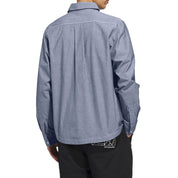 Adidas Gonz Long Sleeve Shirt - Aurora Ivy/White