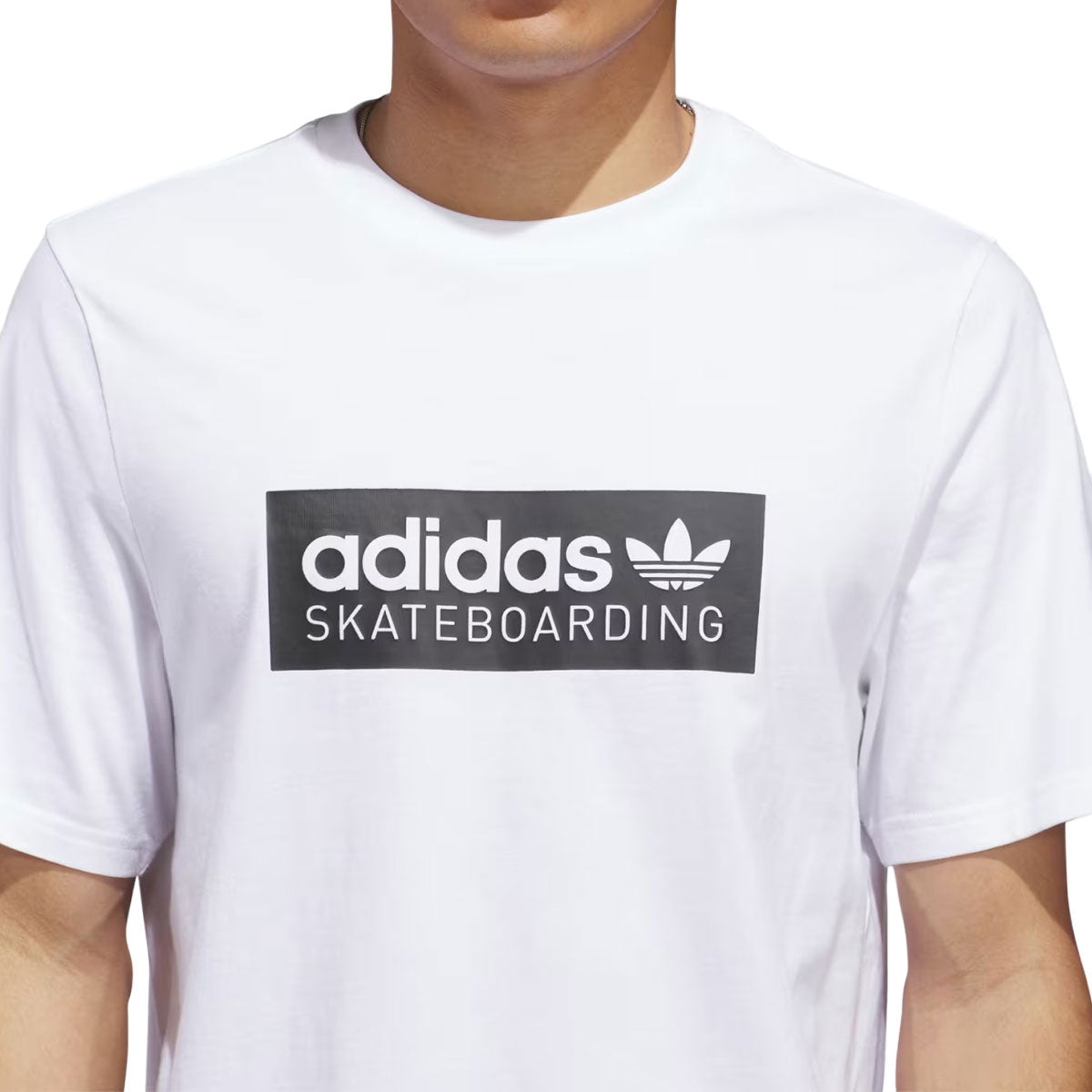 Adidas Skate Logo T-Shirt - White