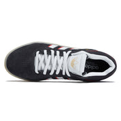 Adidas Tyshawn Shoes - Carbon/Crystal White/Better Scarlet