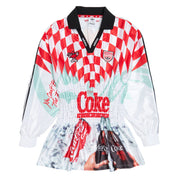 Adidas x Coca Cola Womens Mashup Jersey - White/Multicolor