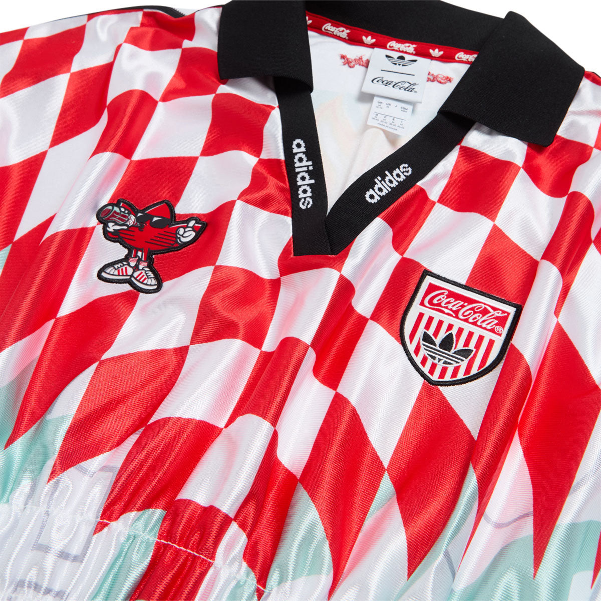 Adidas x Coca Cola Womens Mashup Jersey - White/Multicolor