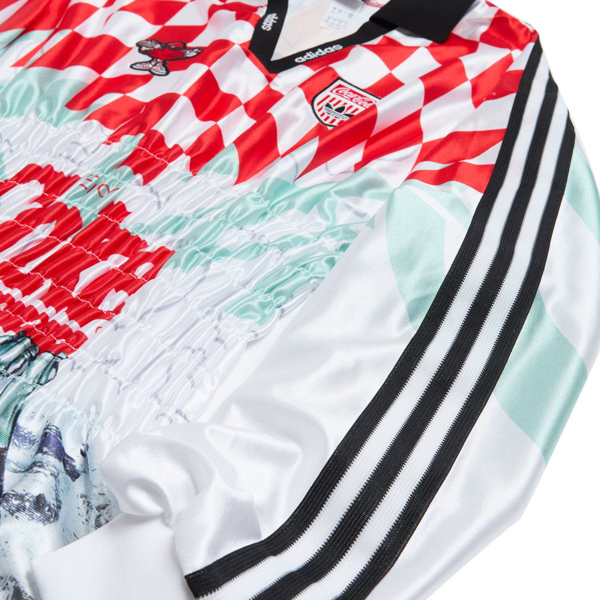 Adidas x Coca Cola Womens Mashup Jersey - White/Multicolor