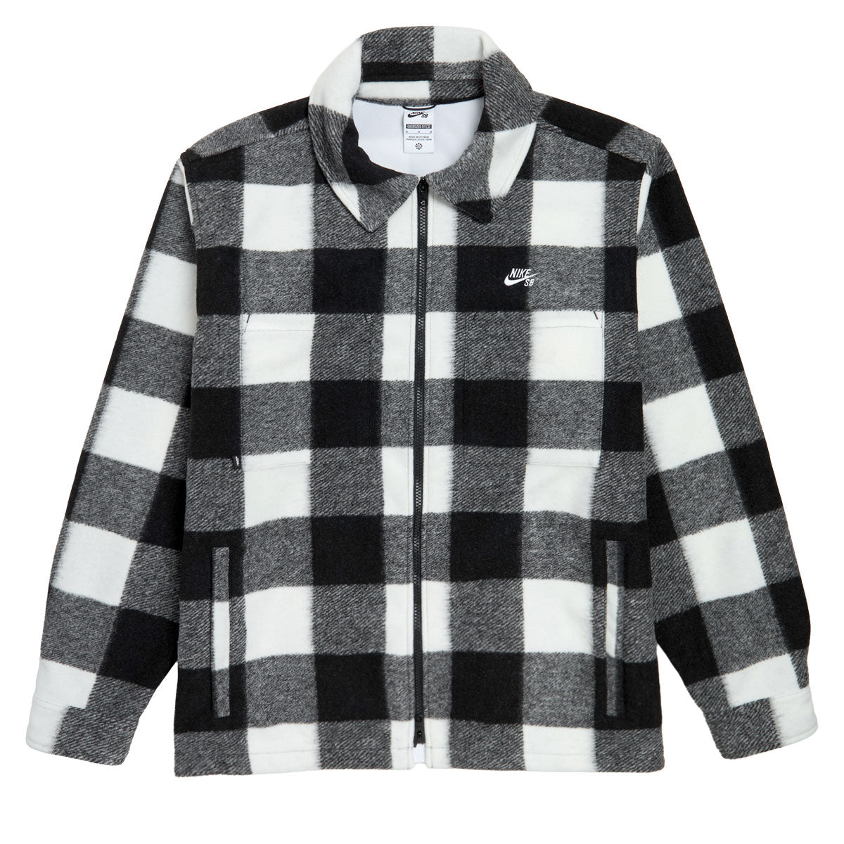Nike SB Essentials Shacket Jacket - White/Black/White