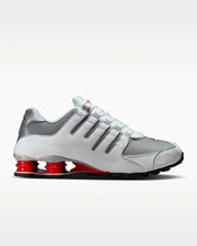 Nike Shox NZ 378341-104 Sneakers Men's White Sport Red Running Shoes DWA3737