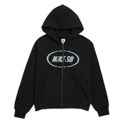 Nike SB Oval Logo Full Zip Hoodie - Black