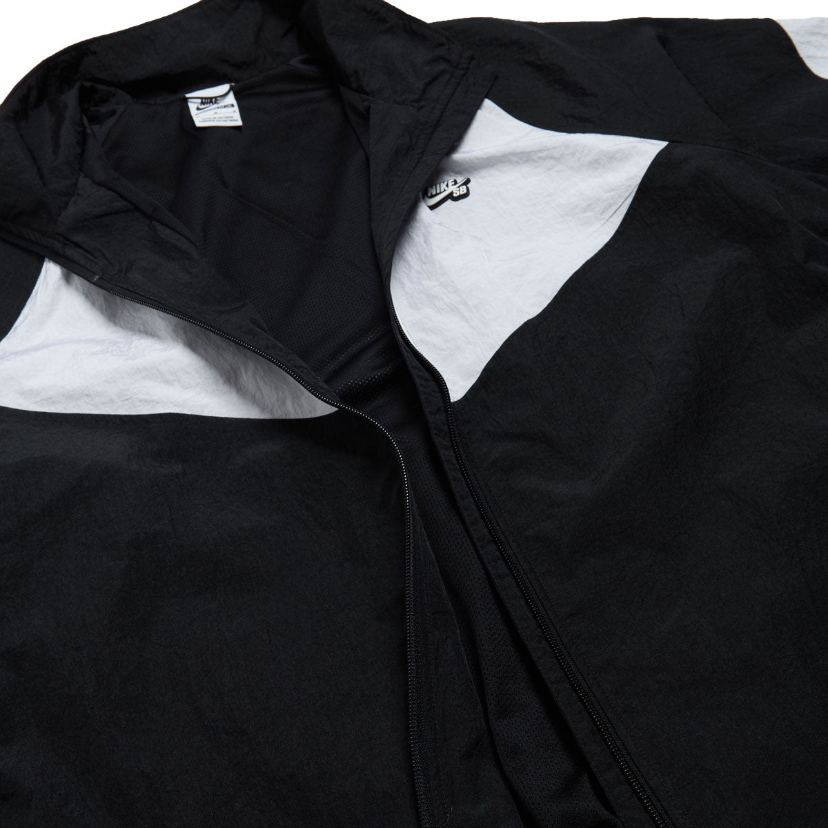 Nike SB Pavan Track Jacket - Black/Black/White/White