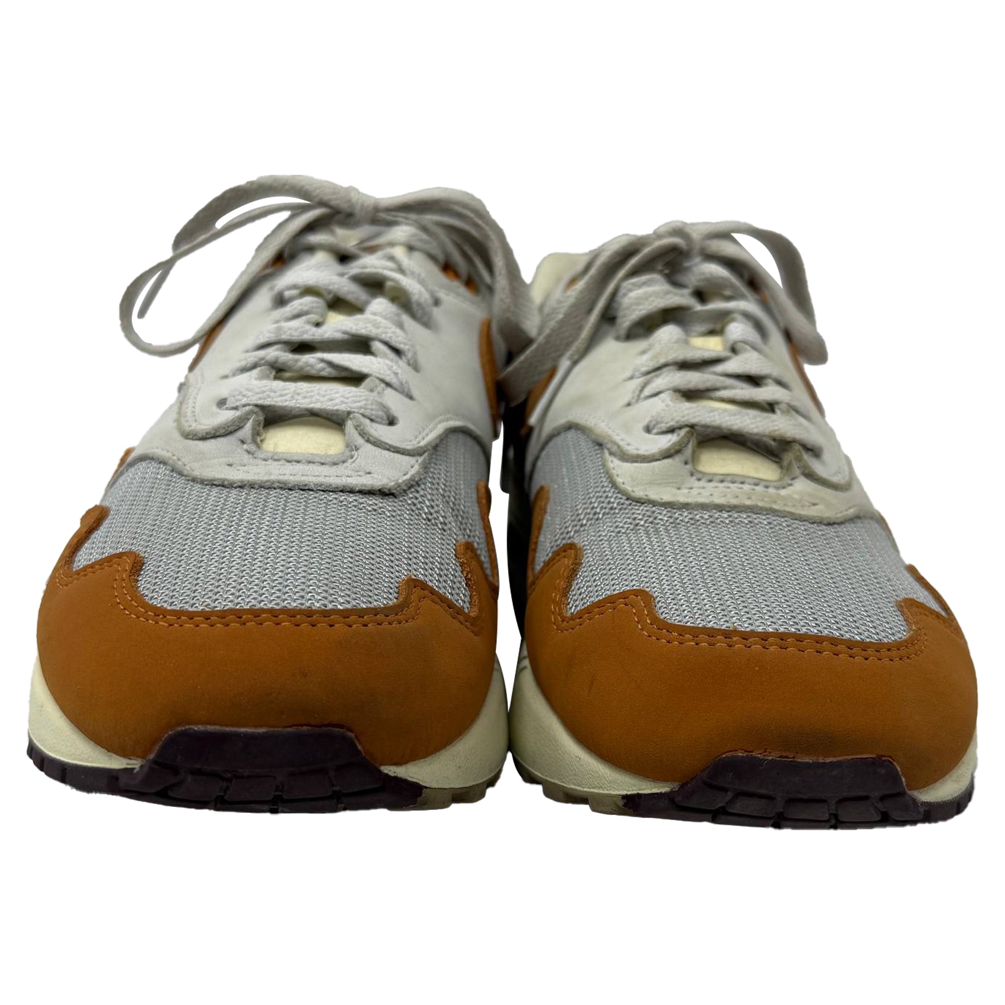 Nike x Patta Air Max 1 Sneakers Monarch Orange Leather