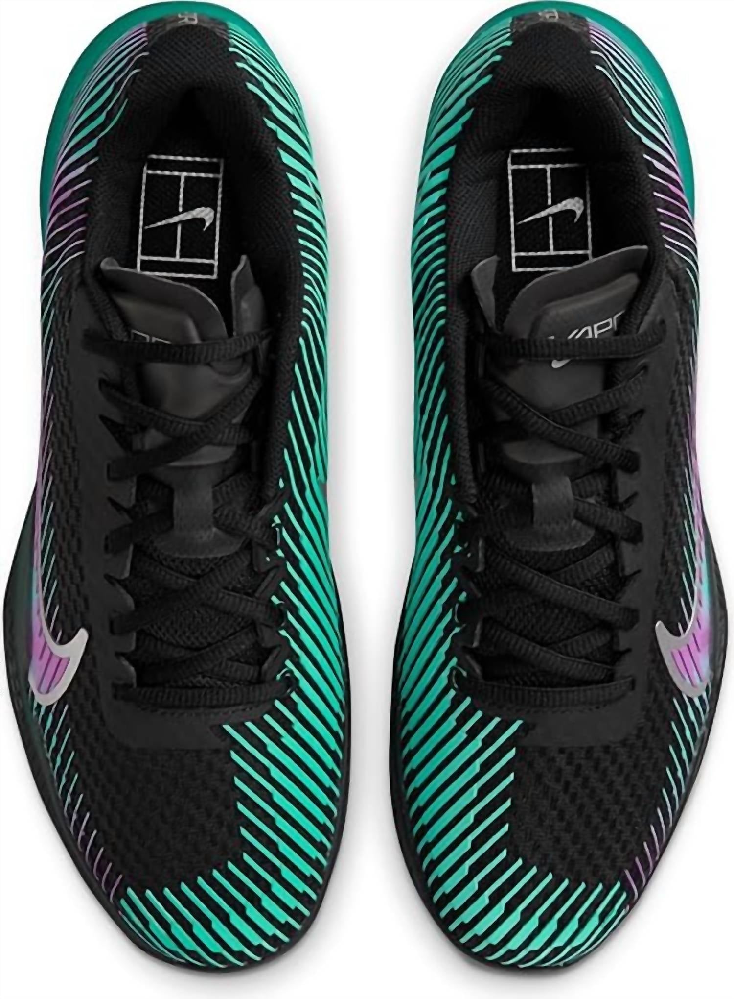 Men's Nike Zoom Vapor 11 Shoes In Black/multi