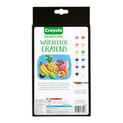 12pc Crayola Signature Non-Toxic Premium Watercolor Crayons For 14+ Teens