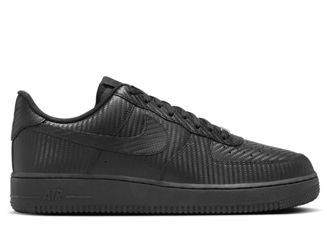 Nike Air Force 1 Low Black Carbon Fiber