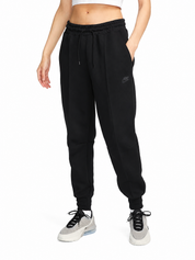 Women's Nike Sportswear Tech Fleece Mid-Rise Joggers Black/Black FB8330-010