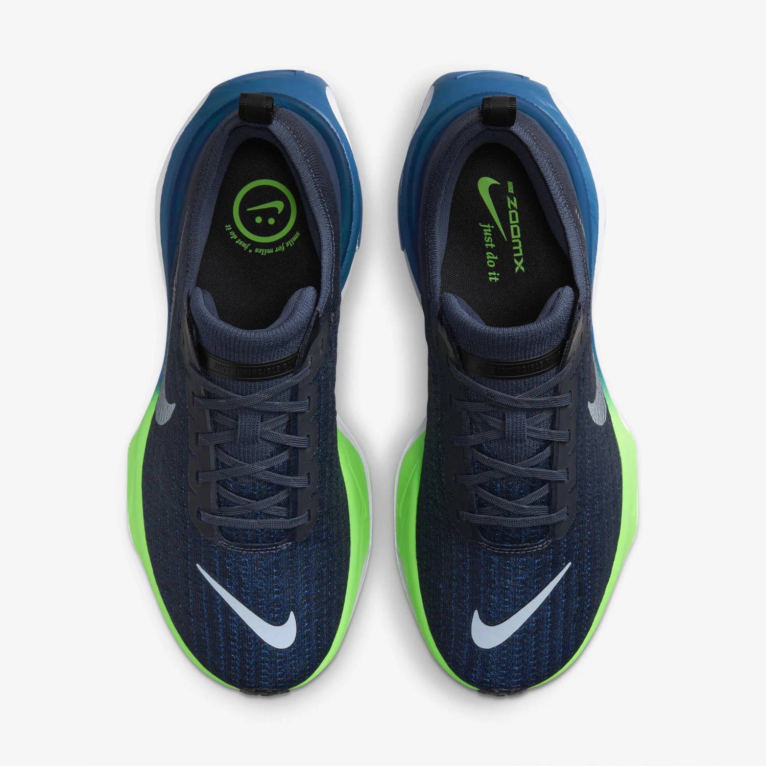 Men's Zoomx Invincible 3 Road Running Shoes In Thunder Blue