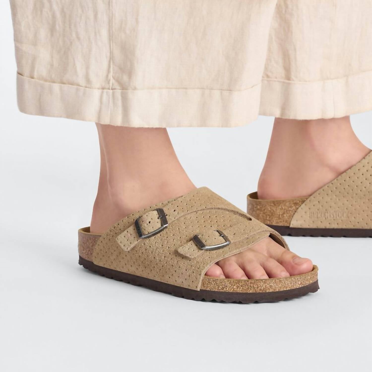 Women Arizona Dot Sandals In Beige
