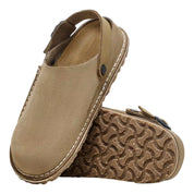 Women's Birkenstock Lutry Premium Suede Gray Taupe 1025297