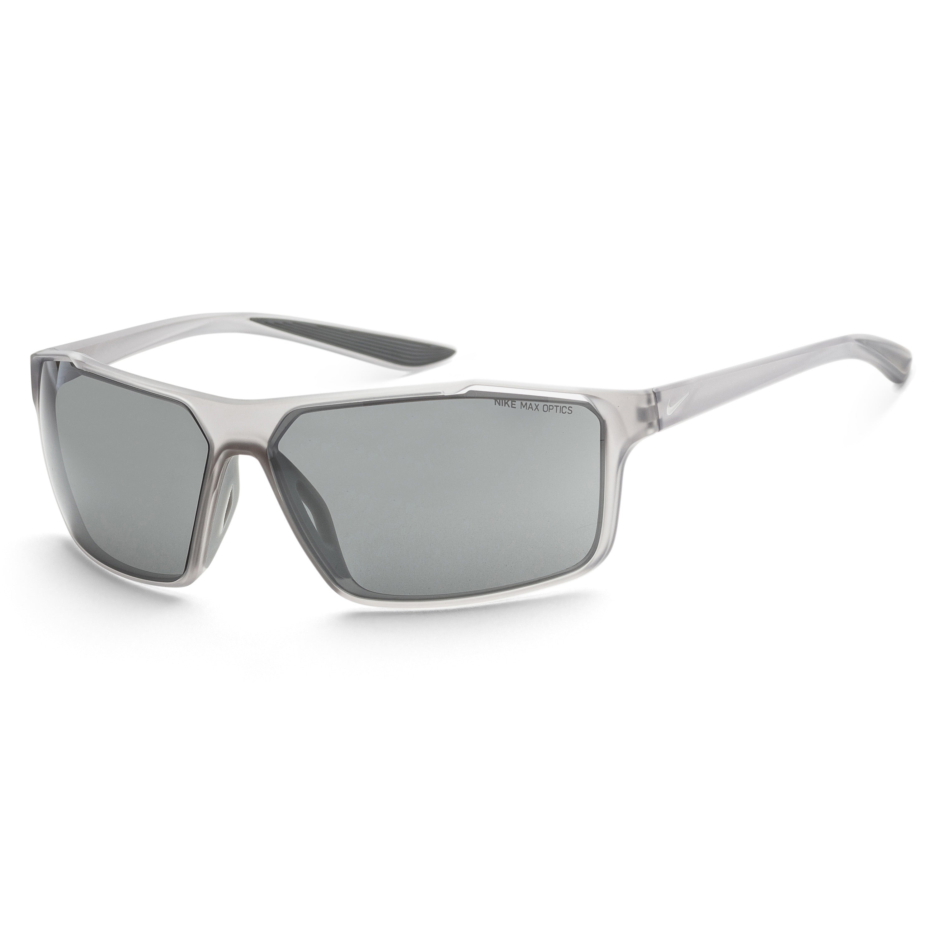 Nike Men's CW4674-012 Windstorm 65mm Crystal Grey Sunglasses