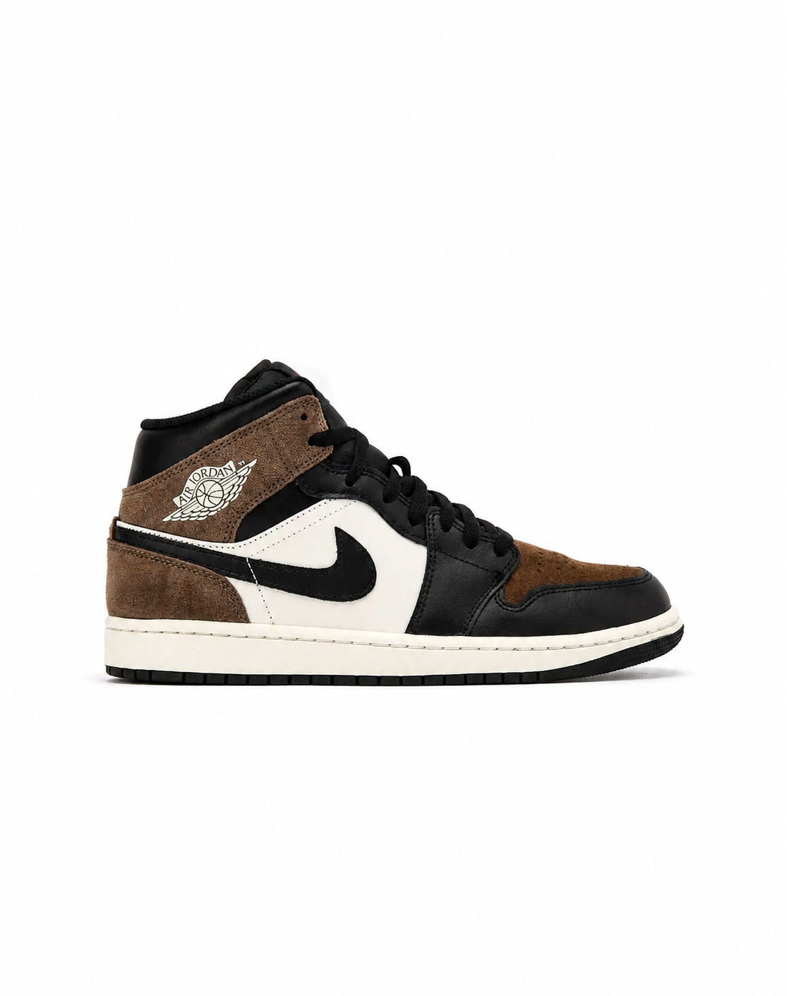 Men's Air Jordan 1 Mid Black/Palomino/University Red/Phantom DQ8426-007
