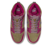 Women's Nike Dunk High FB1273-500 Sneakers Dynamic Berry Suede Lifestyle Shoes